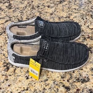 Hey Dude Wally Stretch Mix Meteorite NWT men's 13